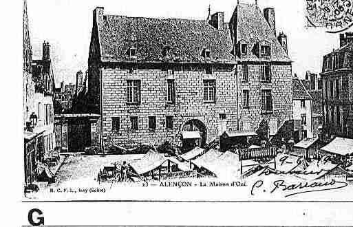 Ville de ALENCON Carte postale ancienne