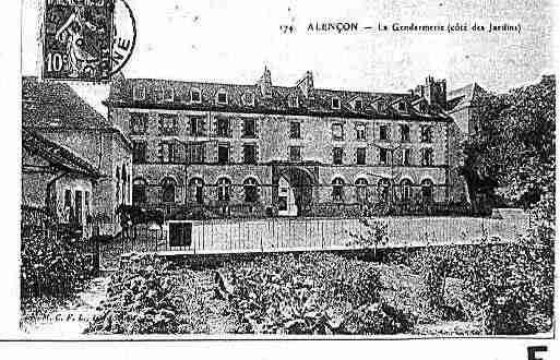 Ville de ALENCON Carte postale ancienne