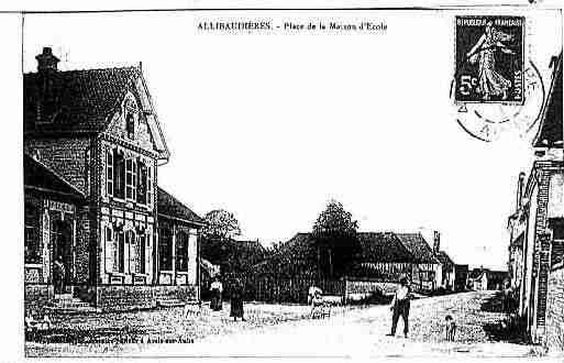 Ville de ALLIBAUDIERES Carte postale ancienne Ville de ALLIBAUDIERES Carte postale ancienne