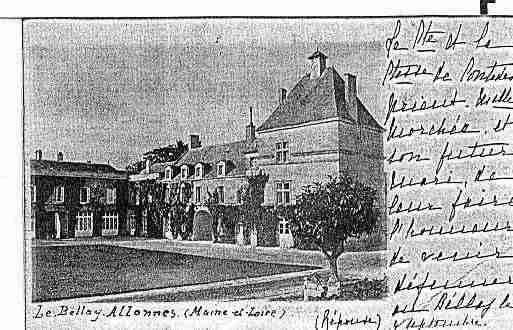 Ville de ALLONNES Carte postale ancienne