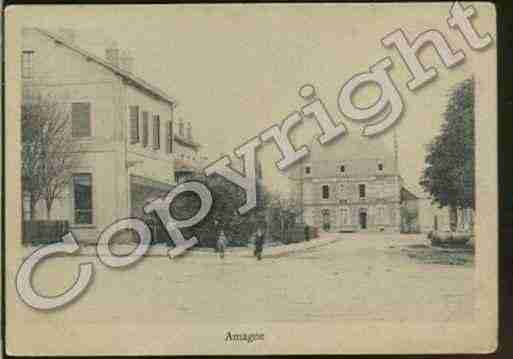 Ville de AMAGNE Carte postale ancienne Ville de AMAGNE Carte postale ancienne
