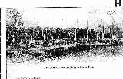 Ville de AMBILLOU Carte postale ancienne