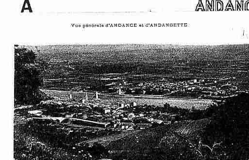 Ville de ANDANCE Carte postale ancienne