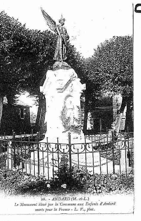 Ville de ANDARD Carte postale ancienne