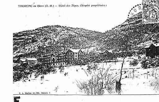 Ville de ANDON Carte postale ancienne