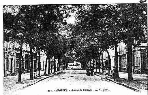 Ville de ANGERS Carte postale ancienne