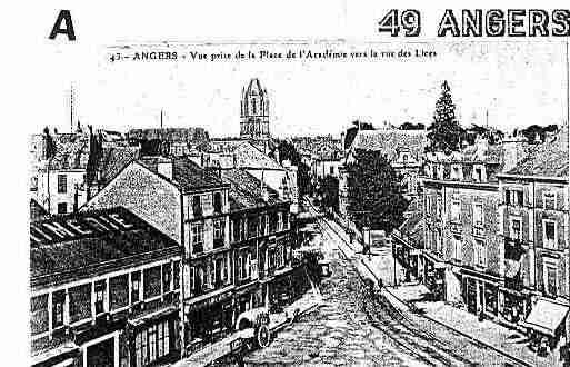 Ville de ANGERS Carte postale ancienne