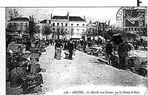 Ville de ANGERS Carte postale ancienne