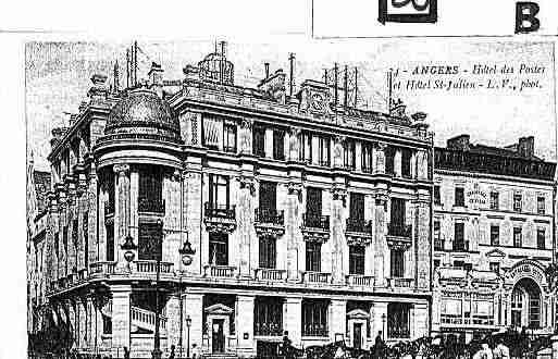 Ville de ANGERS Carte postale ancienne