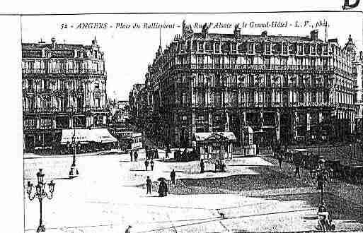 Ville de ANGERS Carte postale ancienne