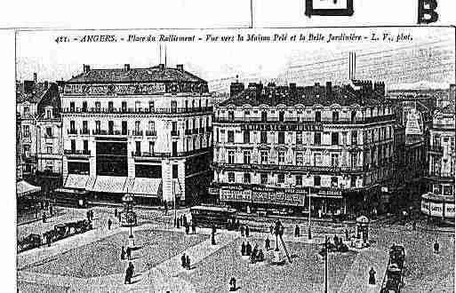 Ville de ANGERS Carte postale ancienne