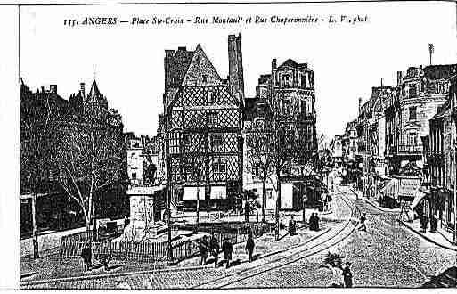 Ville de ANGERS Carte postale ancienne