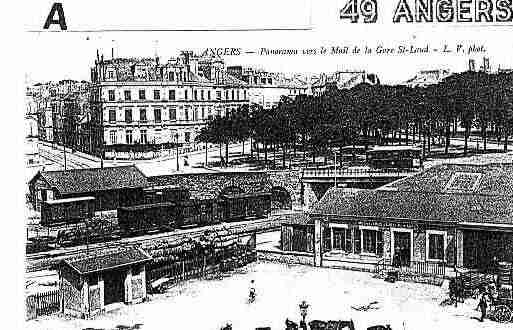 Ville de ANGERS Carte postale ancienne