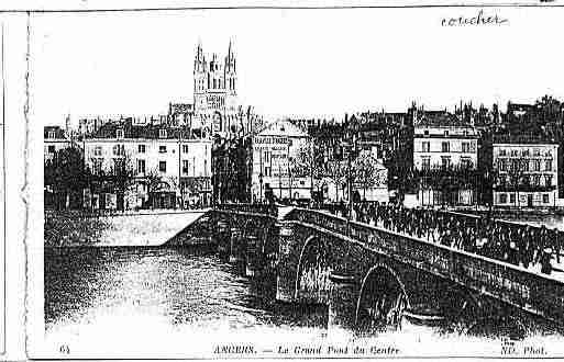 Ville de ANGERS Carte postale ancienne Ville de ANGERS Carte postale ancienne
