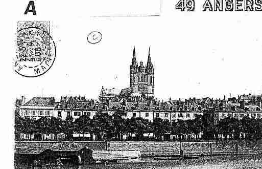 Ville de ANGERS Carte postale ancienne