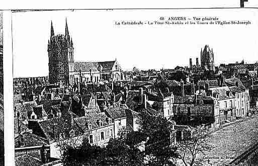 Ville de ANGERS Carte postale ancienne