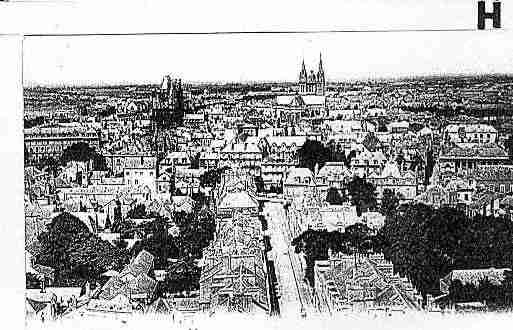 Ville de ANGERS Carte postale ancienne