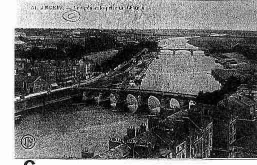 Ville de ANGERS Carte postale ancienne