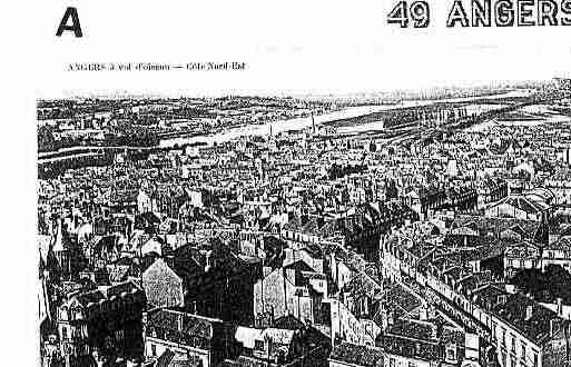 Ville de ANGERS Carte postale ancienne