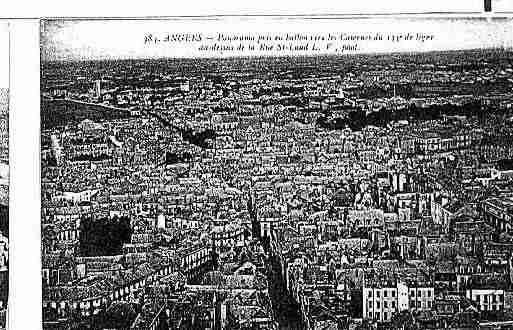 Ville de ANGERS Carte postale ancienne