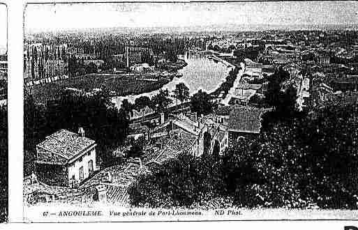 Ville de ANGOULEME Carte postale ancienne