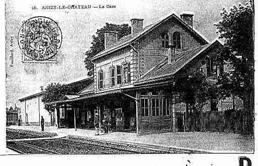 Ville de ANIZYLECHATEAU Carte postale ancienne
