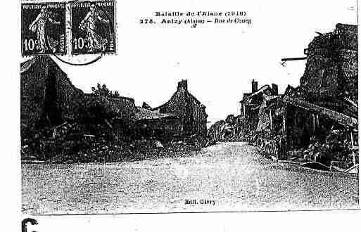 Ville de ANIZYLECHATEAU Carte postale ancienne