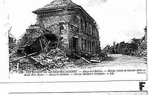 Ville de ANIZYLECHATEAU Carte postale ancienne
