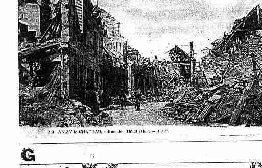 Ville de ANIZYLECHATEAU Carte postale ancienne