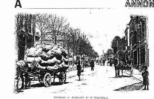 Ville de ANNONAY Carte postale ancienne