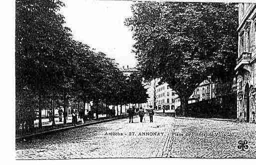 Ville de ANNONAY Carte postale ancienne