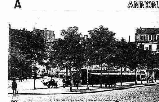 Ville de ANNONAY Carte postale ancienne