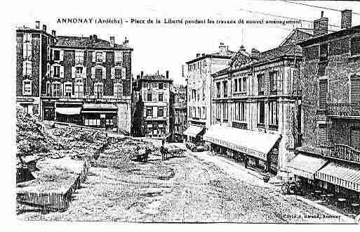 Ville de ANNONAY Carte postale ancienne