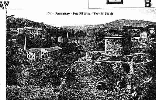 Ville de ANNONAY Carte postale ancienne Ville de ANNONAY Carte postale ancienne