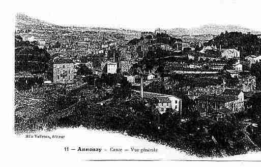 Ville de ANNONAY Carte postale ancienne