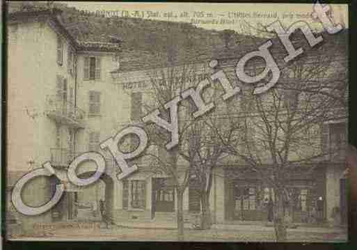 Ville de ANNOT Carte postale ancienne