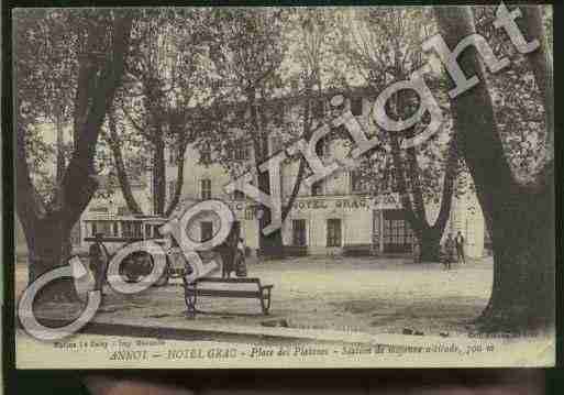 Ville de ANNOT Carte postale ancienne