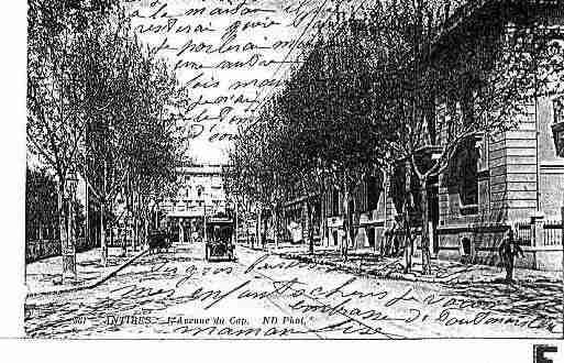 Ville de ANTIBESJUANLESPINS Carte postale ancienne Ville de ANTIBESJUANLESPINS Carte postale ancienne