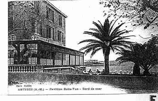 Ville de ANTIBESJUANLESPINS Carte postale ancienne