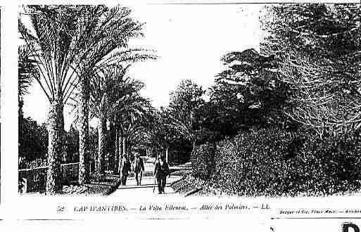 Ville de ANTIBESJUANLESPINS Carte postale ancienne