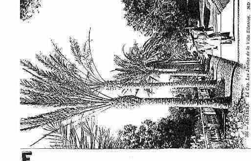 Ville de ANTIBESJUANLESPINS Carte postale ancienne