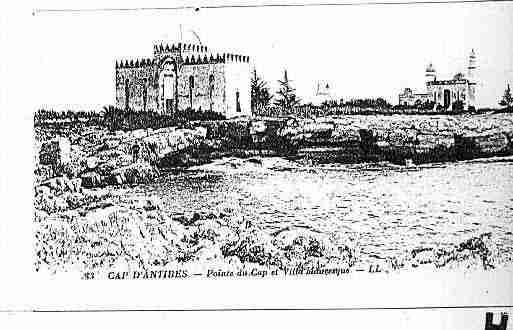 Ville de ANTIBESJUANLESPINS Carte postale ancienne