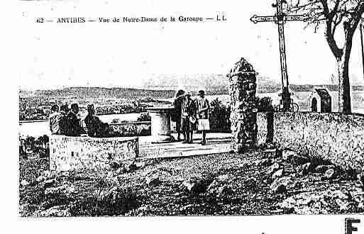 Ville de ANTIBESJUANLESPINS Carte postale ancienne