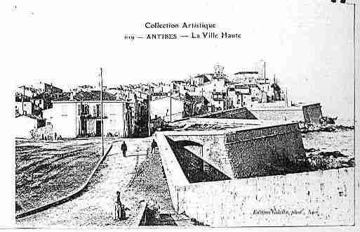 Ville de ANTIBESJUANLESPINS Carte postale ancienne