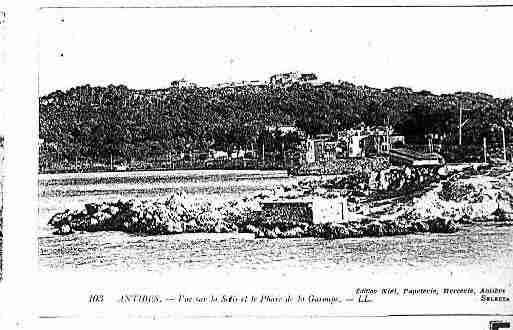 Ville de ANTIBESJUANLESPINS Carte postale ancienne