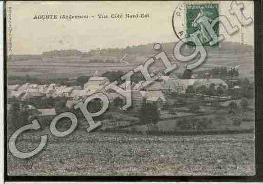 Ville de AOUSTE Carte postale ancienne