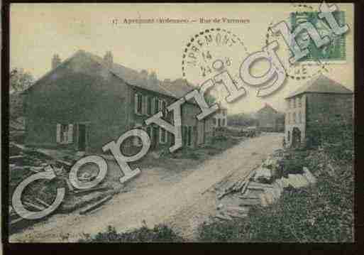 Ville de APREMONT Carte postale ancienne