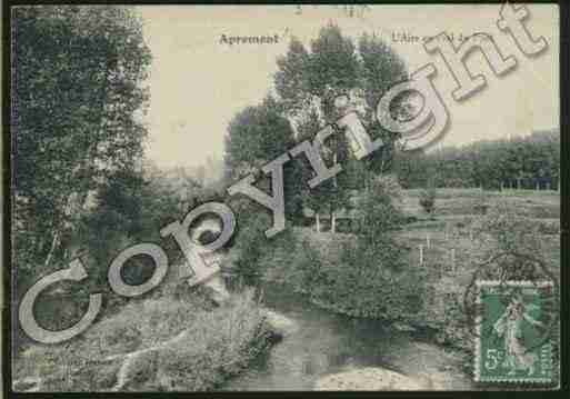 Ville de APREMONT Carte postale ancienne