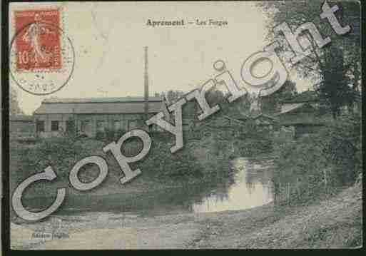 Ville de APREMONT Carte postale ancienne