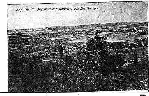 Ville de APREMONT Carte postale ancienne
